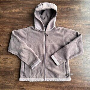 PATAGONIA Synchilla Multi-Tone Pastel Fleece Hoodie - Made in USA Size M